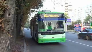 Bohdan T 701.17 trolleybus in Cherkassy, ​​Ukraine. European quality and reliability.