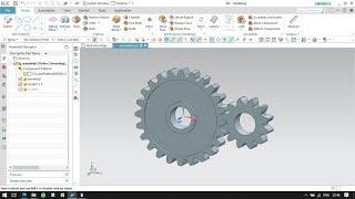 Spur Gears and its Pinon in Nx