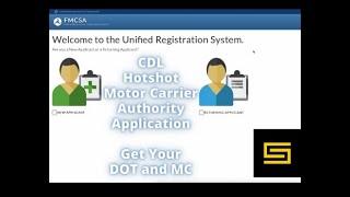 CDL Hotshot Motor Carrier Authority Application - Apply for your DOT and MC