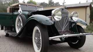 1929 Isotta Fraschini 8A Floyd-Derham Convertible Sedan at the Pebble Beach Concours d'Elegance