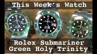 Rolex Kermit, Hulk & Starbucks - The Green Holy Trinity! - | TheWatchGuys.tv