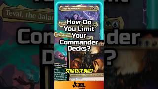 What's Your Commander Deck Collection Strategy? #shorts