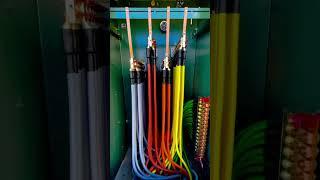 Marshall Electric- terminations on load side of transformer #electrical #electrician #viral