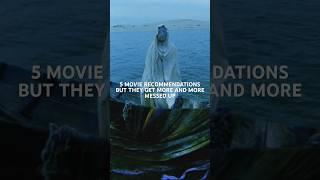 5 movie recommendations but they get progressively more messed up  #cinema #filmtok #movies