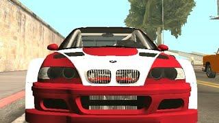 Угнал BMW M3 GTR в GTA San Andreas МОДЫ