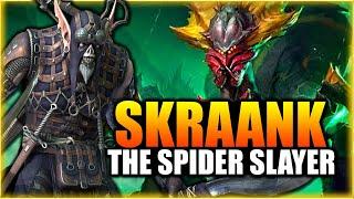 *MUST BUILD* This Champion Is  Skraank Champion Spotlight & Spider Den's Guide Raid Shadow Legends