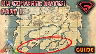 ARK SURVIVAL EVOLVED THE ISLAND ALL EXPLORER NOTES PART 1