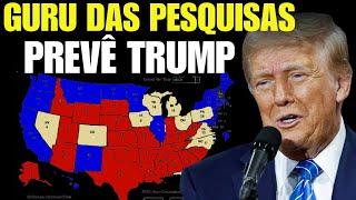 BOMBA! Guru das Pesquisas Prevê Trump na Frente de Kamala Harris!