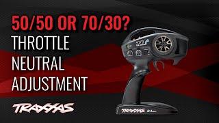 Traxxas TQi 50/50 and 70/30 Adjustment