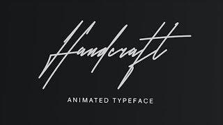 Handcraft Animated Handwriting (After Effects template)