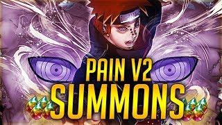 ** PAIN V2 BLAZING FESTIVAL SUMMONS WITH 400 FREE PEARLS ** | Naruto Ultimate Ninja Blazing