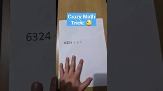 Crazy Math Trick! #math #maths #mathematics #mathtrick #school #lifehack #hack #fyp #viral #mathhack