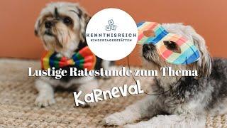 Lustige Ratestunde zum Thema Karneval