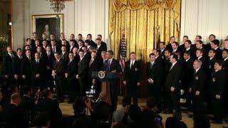 President Obama Welcomes the Stanley Cup Champion LA Kings and MLS Cup Champion LA Galaxy