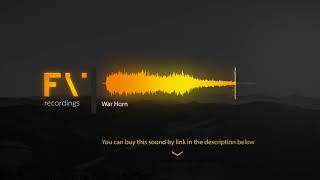 War Horn Sound Effect