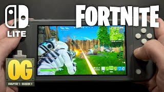 Fortnite OG C1S1 on Nintendo Switch Lite #722