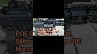 .308 Win Suppressed vs Unsuppressed (AR-10)