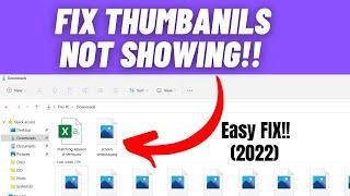 Fix Thumbnails Not Showing on Windows 11/10 (2022)