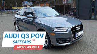 Audi Q3 2015 POV Test Drive | Езда от первого лица