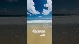#god #beach #prayer #love #waves #sand #goodness #follow #bibleverse #bible #peace #nature #shorts