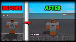 How to Increase Inventory Slots From 3 To 10  | Roblox Easy Mobile Tutorial *2024*