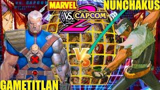 Marvel vs Capcom 2: NUNCHAKUS vs GAMETITLAN