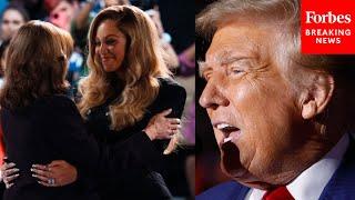 'They Got Beyoncé!': Trump Mocks Kamala Harris's Campaign Rally In Houston, Texas