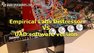 Empirical Labs Distressor VS UAD software version