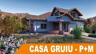 Casa cu mansarda în Ilfov - Proiect casă