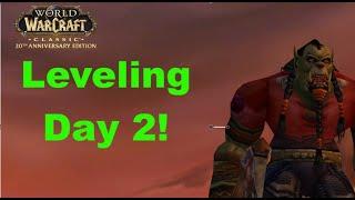 WoW Classic Fresh Warrior Leveling Day 2