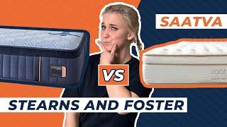 Stearns & Foster Vs  Saatva Mattress - Which Luxury Bed Is Best?