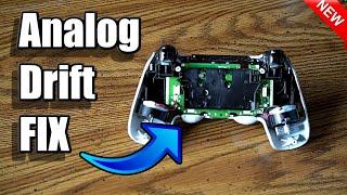 How to FIX ANALOG DRIFT in PS4 Controller! (100% Works!) (Cleaning Method)