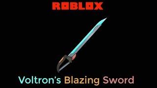 Roblox - Voltron's Blazing Sword (Free)