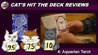 CAT’S HIT THE DECK REVIEW #4: the Aquarian Tarot (David Palladini)