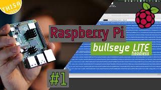 Raspberry PI OS bullseye LITE - komplette Installation - headless | deutsch | THISA TECH