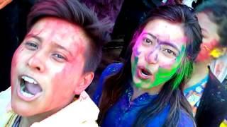 Holi Khelaula - Suraj Shahi Thakuri, Aakanshya Ft. Mala Limbu (Holi Song)