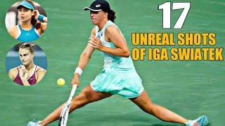 Iga Swiatek 17 Unreal Shots That Proved She is Queen