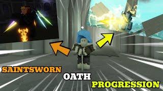 SAINTSWORN OATH HYBRID BUILD PROGRESSION 1-20 (PT2) | DEEPWOKEN