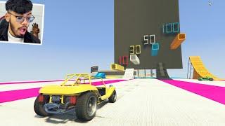 Car Parkour Race Only 9999 IQ Players Can Win in GTA 5!