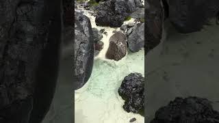 Snow melt water flow on Mt. Rausu (Shiretoko Peninsula)