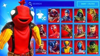 Top 20 BEST MARVEL Fortnite Skins