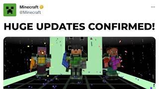 MOJANG JUST CONFIRMED HUGE MINECRAFT UPDATES INCOMING!