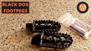 INSTALL BLACK DOG CYCLE WORKS FOOTPEGS ON 2019 BMW F850 GS