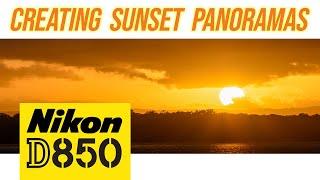 Nikon D850 | Creating Sunset Panoramas | Landscape Photography