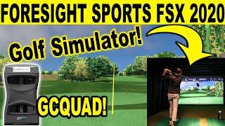 Foresight Sports Golf Simulator - GCQuad on FSX 2020 at Egypt Valley Golf Club