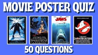 Guess the Movie From the Poster | Test Your Film Knowledge (50 Questions)