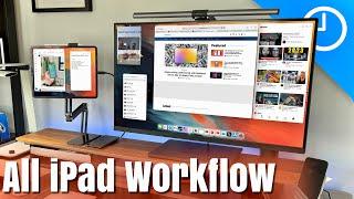 iPad Pro! My Only Computer | Full iPadOS 17 Workflow!