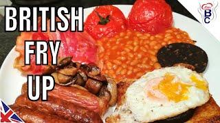 British Cook - British Cooking - British Breakfast Recipe - English Fry Up