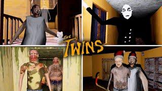 Dvloper All Games In The Twins Atmosphere Full Gameplay | Granny Chapters Vs Slendrina Vs The Twins