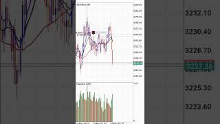 Live Trader #Gold With #BookmapLive Using  #Footprints
